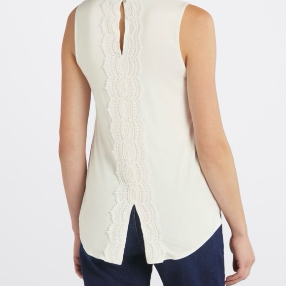 Daniel Rainn Quin Keyhole Crochet Blouse - Picture 2 of 2